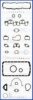 PEUGE 019736 Full Gasket Set, engine